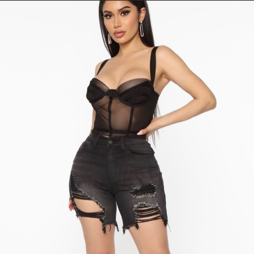 Jean shorts